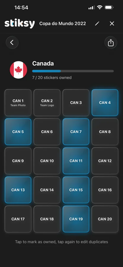 Sticker grid & fast updates